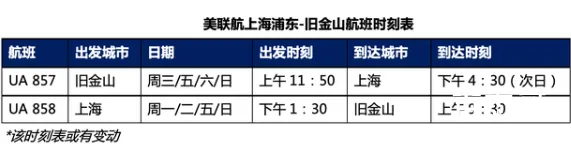 美联航10月21日恢复中美直飞 华裔