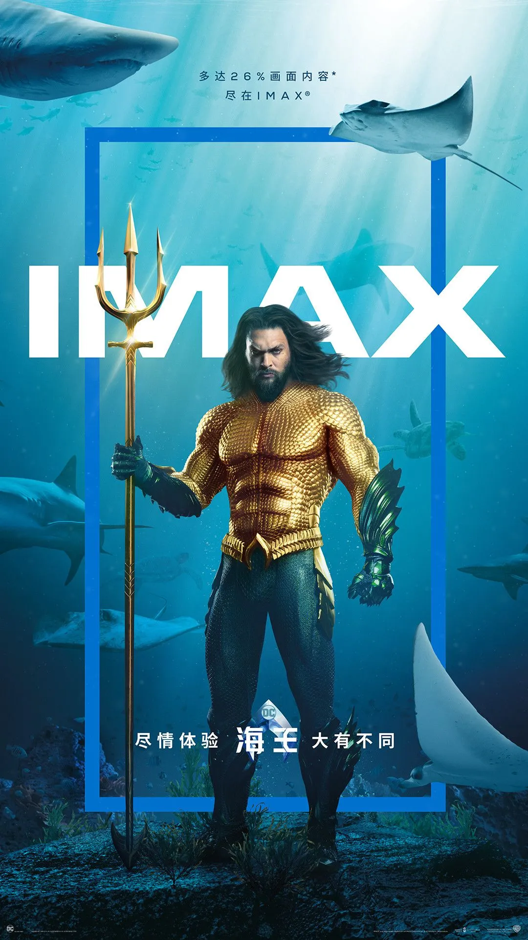 《海王》获赞满分视觉冲击力，IMAX 3